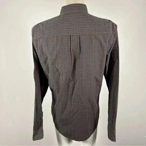 G. H. Bass  & Co. men's long sleeve plaid shirt size Medium - Picture 4 of 10